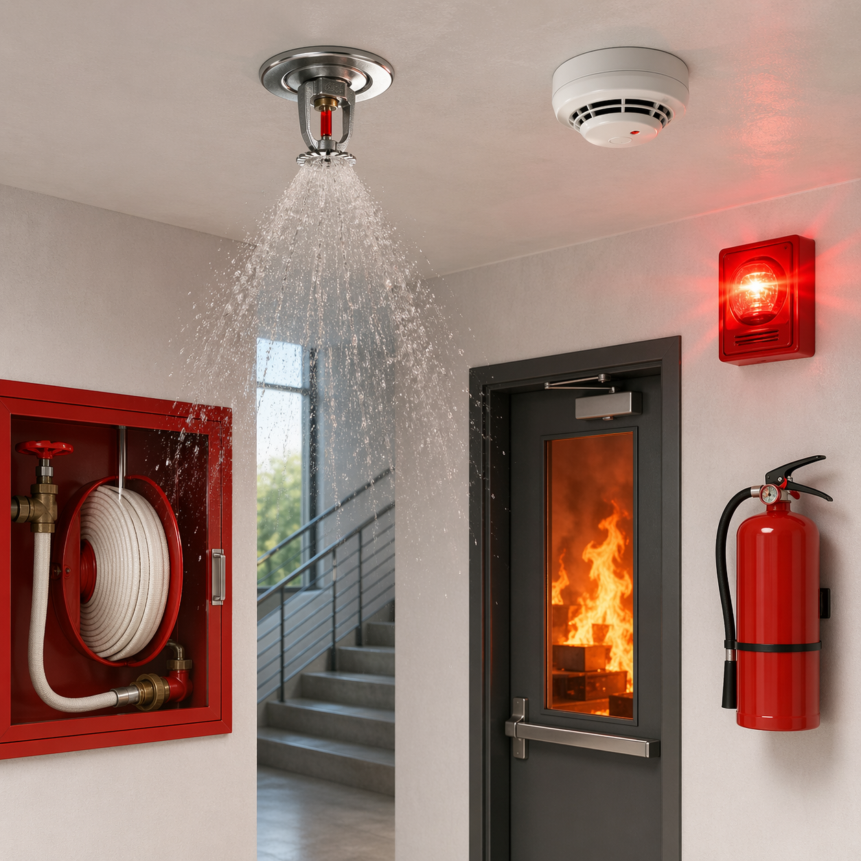 Active Ire Protection System Active Fire Protection Methods How They Work & Why They Matter