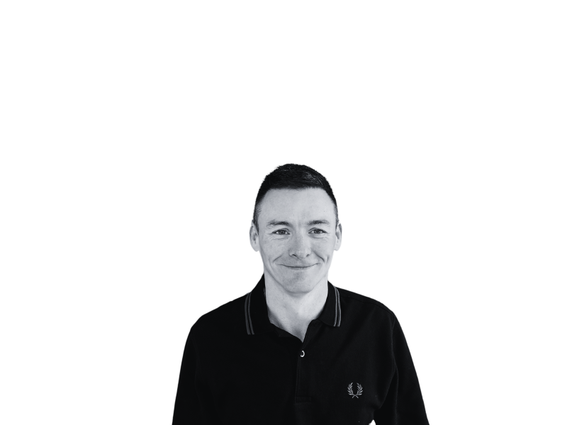 scotty headshot bckg b&w